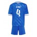 Maillot de foot Real Madrid David Alaba #4 Troisième vêtements enfant 2025-26 Manches Courtes (+ pantalon court)
